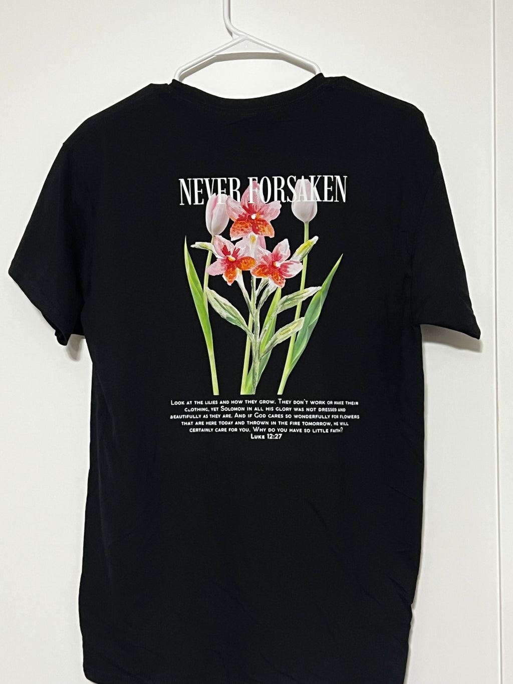 Never Forsaken Floral Tee