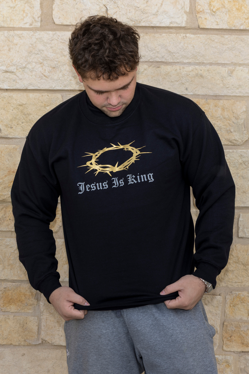 Jesus Is King Fleece